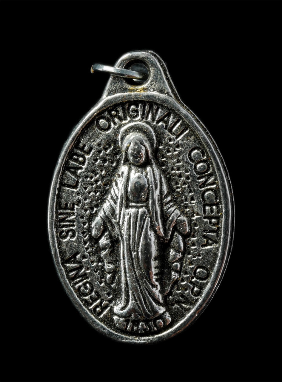 12May24 (167)p.jpg - เหรียญพระแม่มาเรีย ประเทศ อิตาลี เนื้อโลหะ กะไหล่ทอง​(องค์ที่3) | https://kamulet.in.th